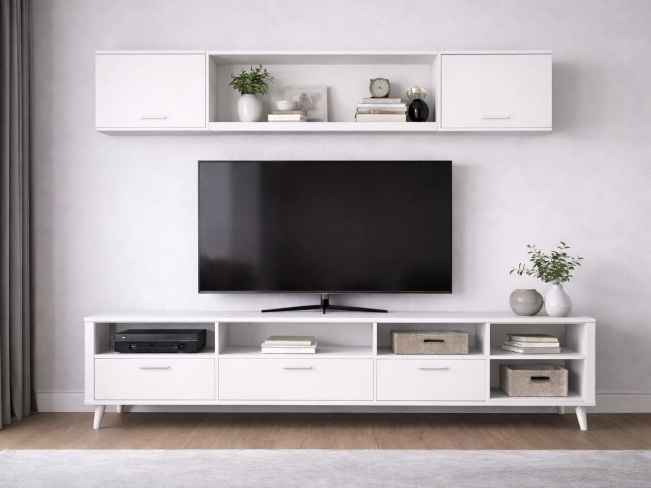 MUME Nora 2 Tv ünitesi 200cm Beyaz