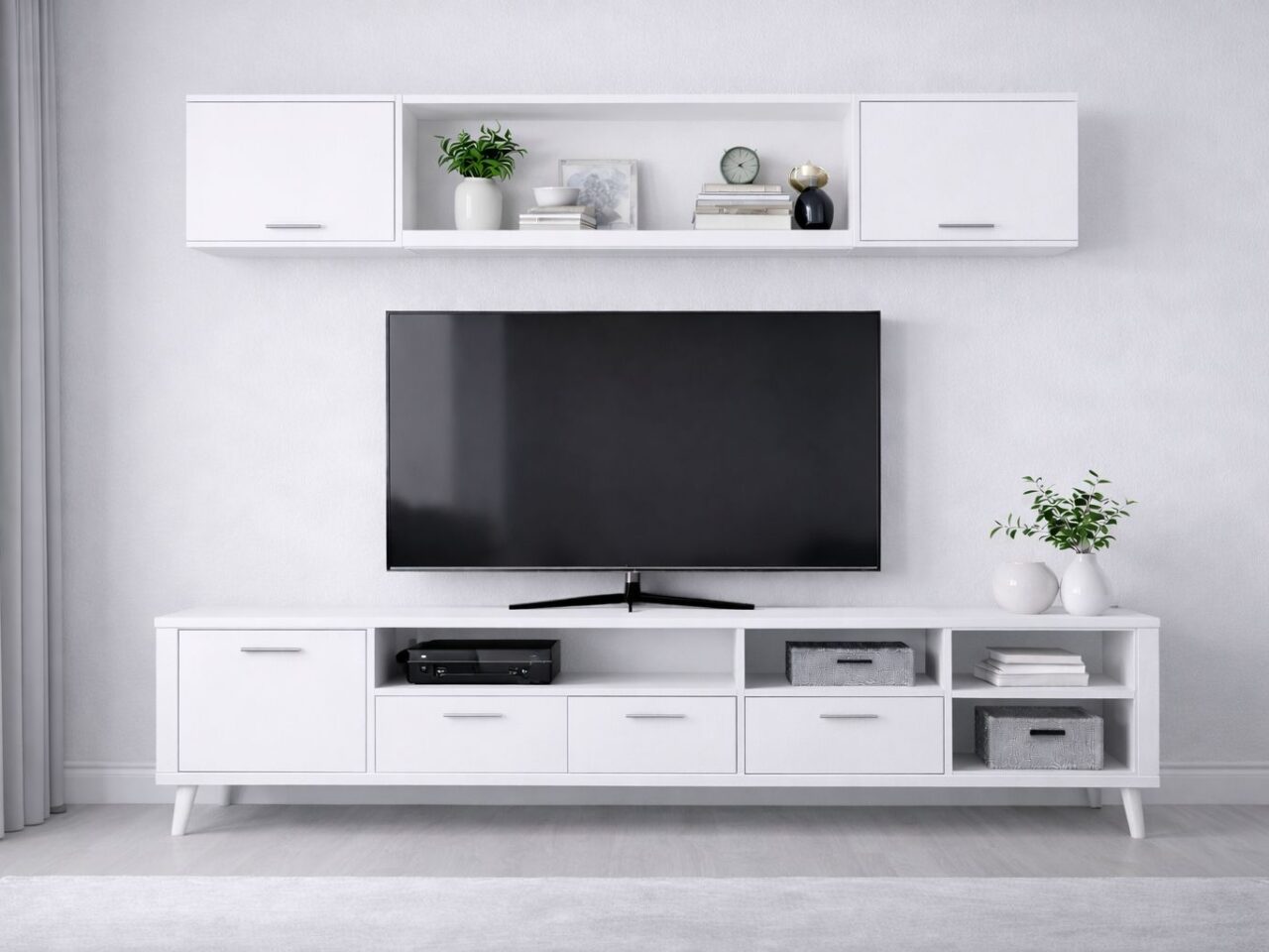 MUME Nora Tv Ünitesi 200cm Beyaz