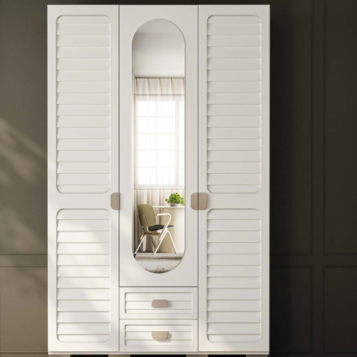MUME Lavanta Concept 3 Kapılı Dolap