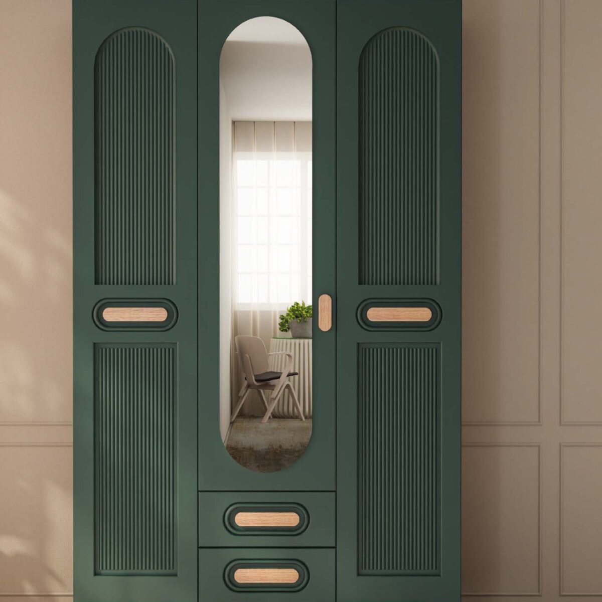 MUME Begonya Concept 3 Kapılı Dolap