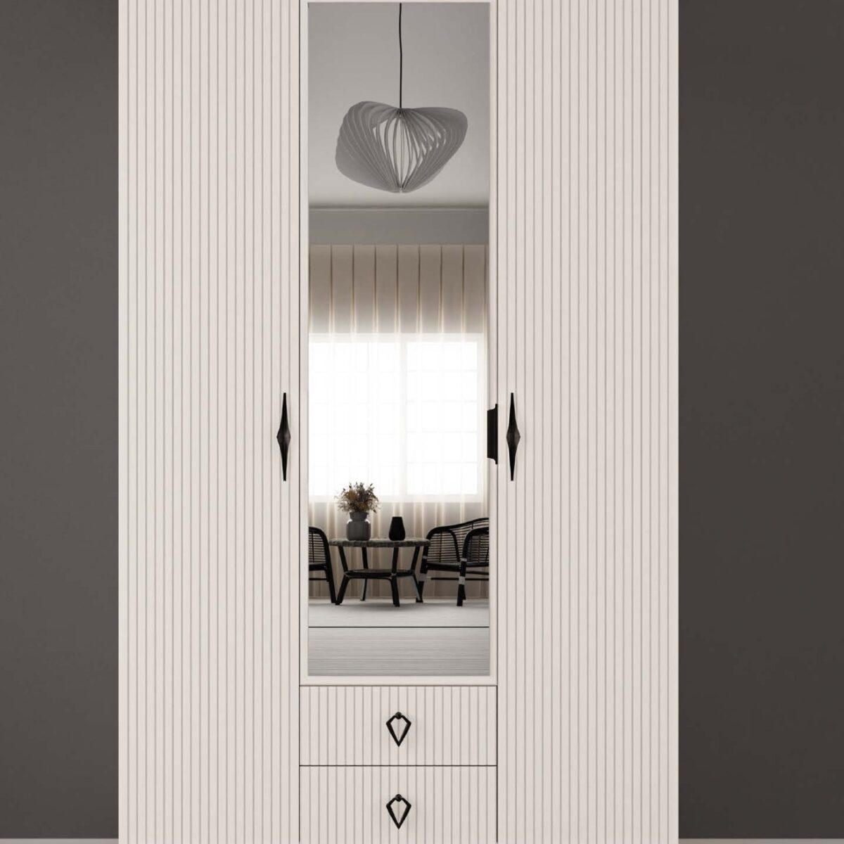 MUME Lale Concept 3 Kapılı Dolap