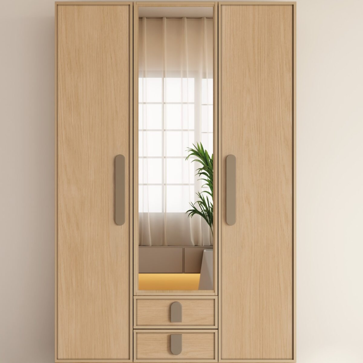 MUME Karanfil Concept 3 Kapılı Dolap